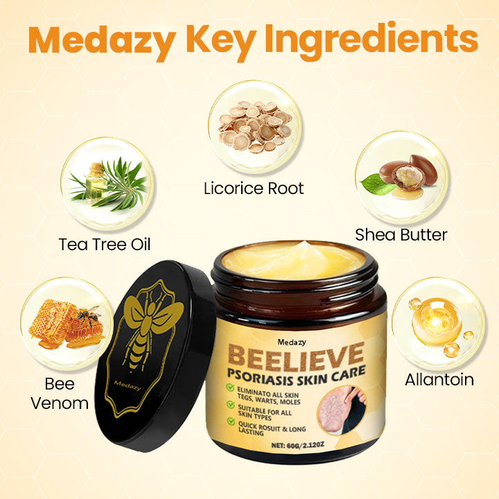 [✅Official Authorized Store] Medazy® BeeLieve Psoriasis Skin Care