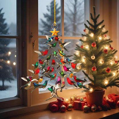 🔥🔥2025 New Release 50% OFF - 🐦🎄Hummingbird Christmas Ornament✨(Same as in the video)