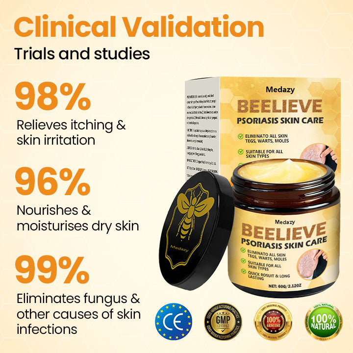 [✅Official Authorized Store] Medazy® BeeLieve Psoriasis Skin Care